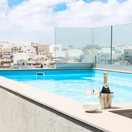 Ixoria Unit 2 W Rooftop Pool By Arco Collection Вилла Сент Джулианс